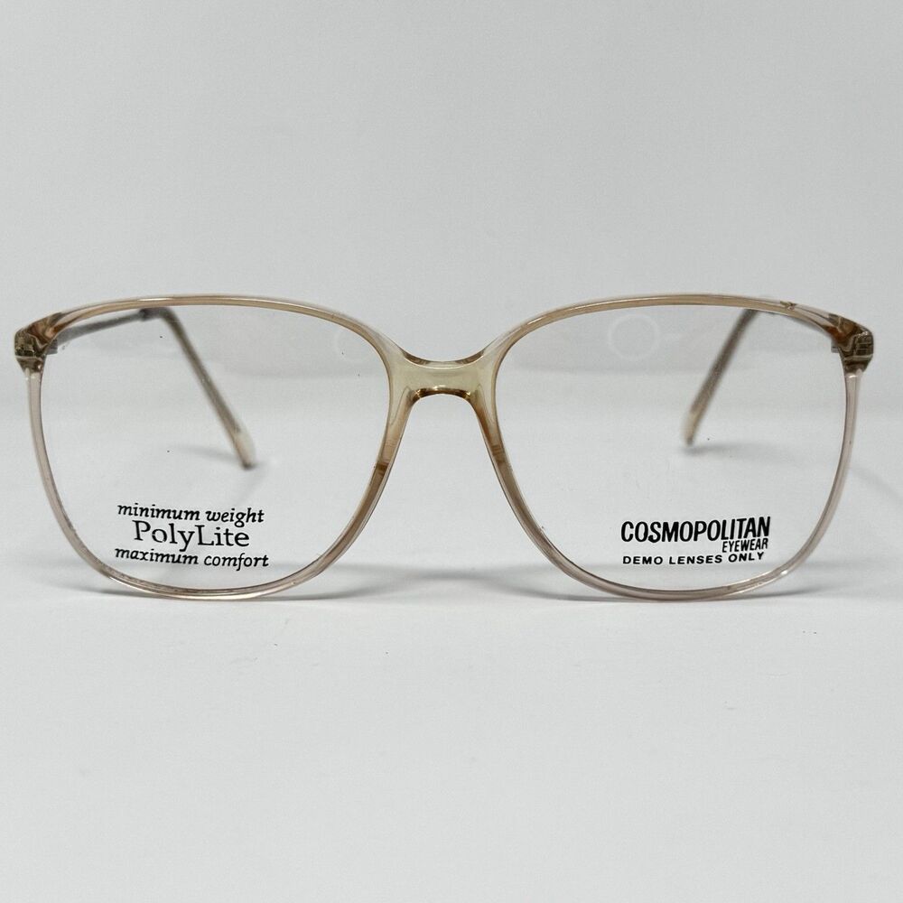 Vintage Cosmopolitan G-403 RSE Marine Eyeglass Frames 58-15 NOS